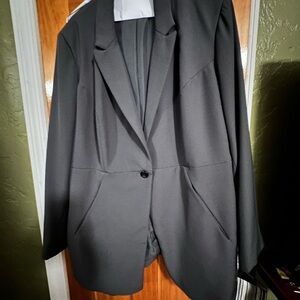 Jessica London Charcoal Suit